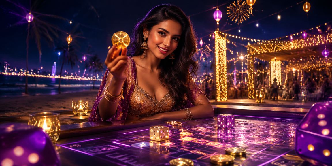 Families playing dice games and lotteries during Diwali festival celebrations in India